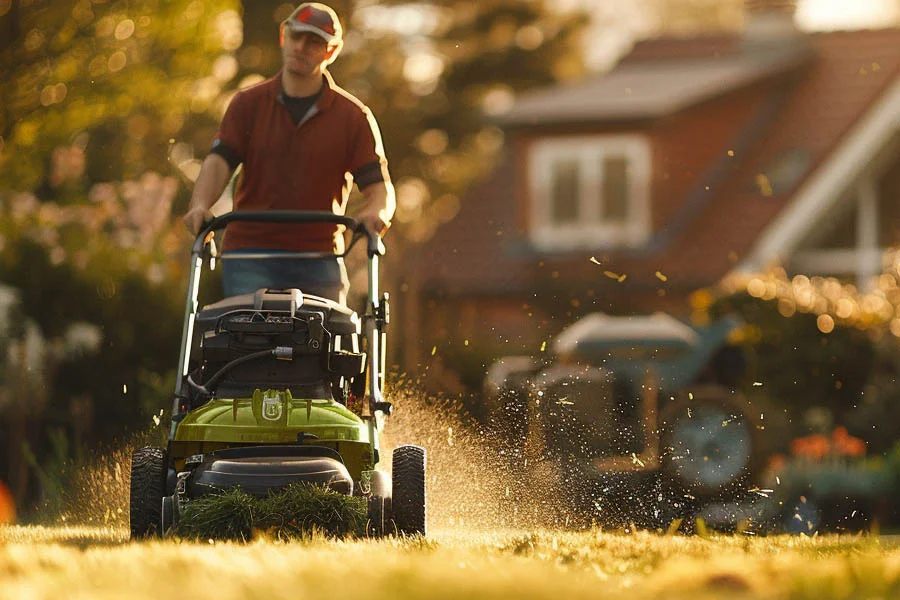 best electric self propelled lawn mower