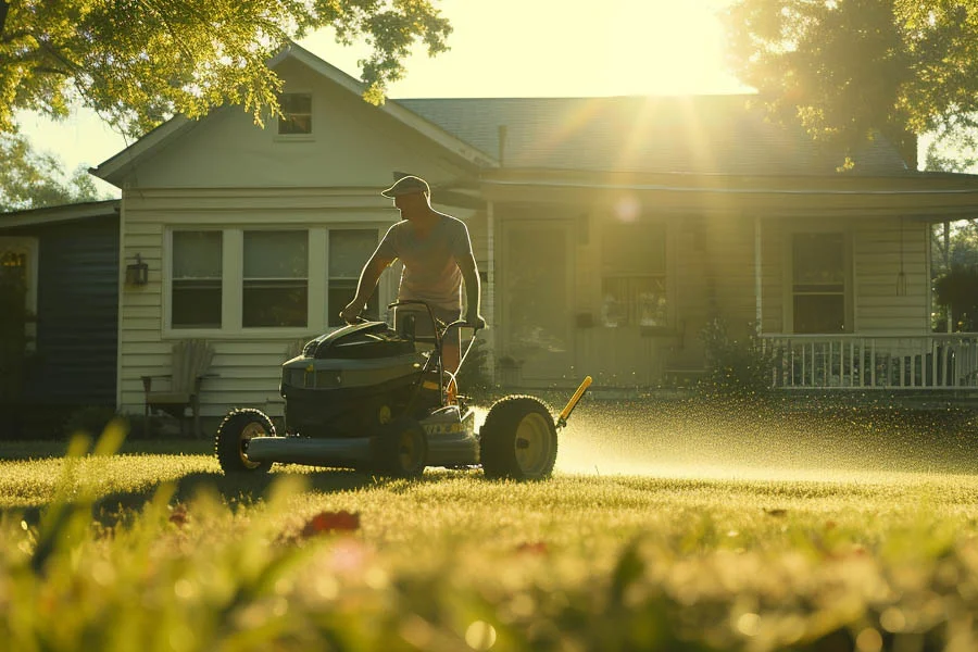 best electric self propelled lawn mower